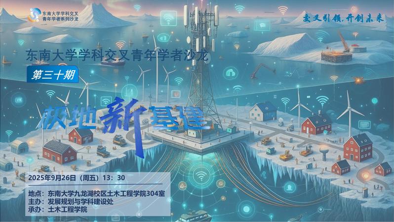 学科交叉青年学者沙龙第30期：极地新基建
